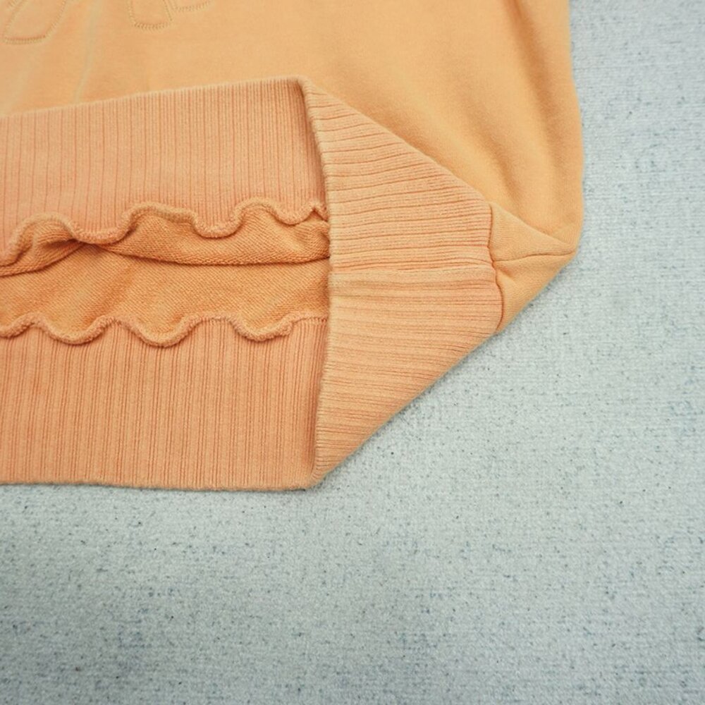 House Of Errors Orange Tailor Thread Embroidered … - image 7
